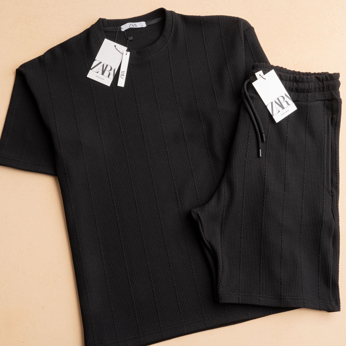 Jacquard Shorts Set