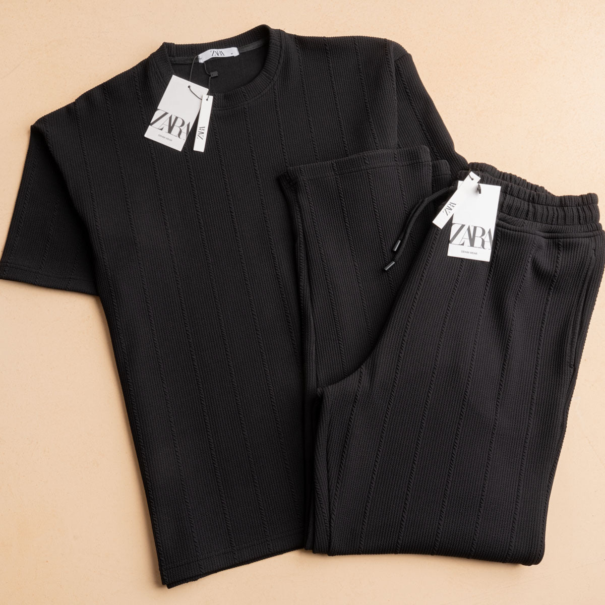 Jacquard Pants Set