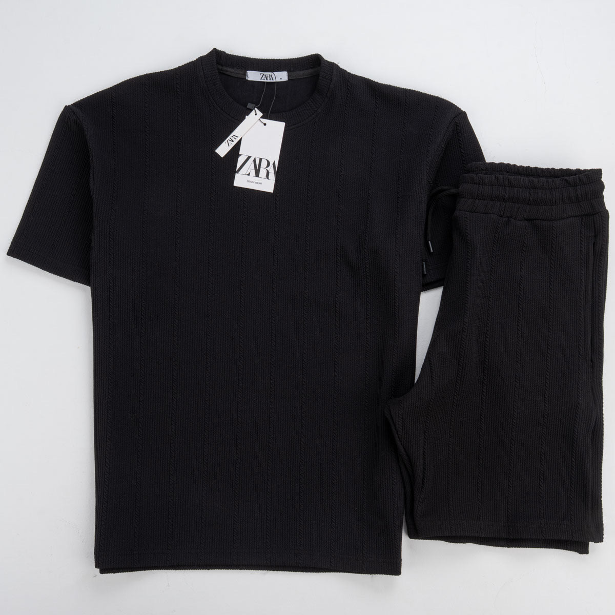 Jacquard Shorts Set