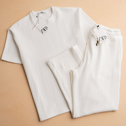 Jacquard Pants Set