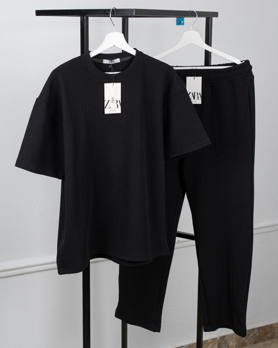Jacquard Pants Set