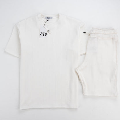 Jacquard Shorts Set