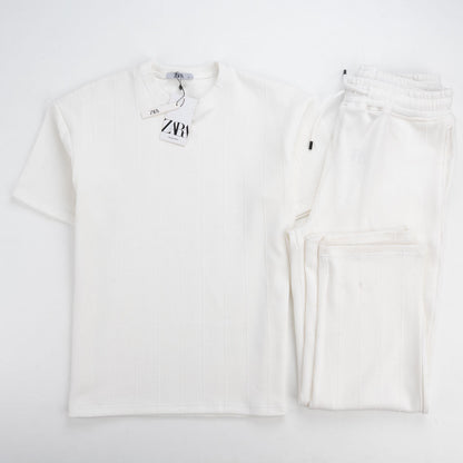 Jacquard Pants Set